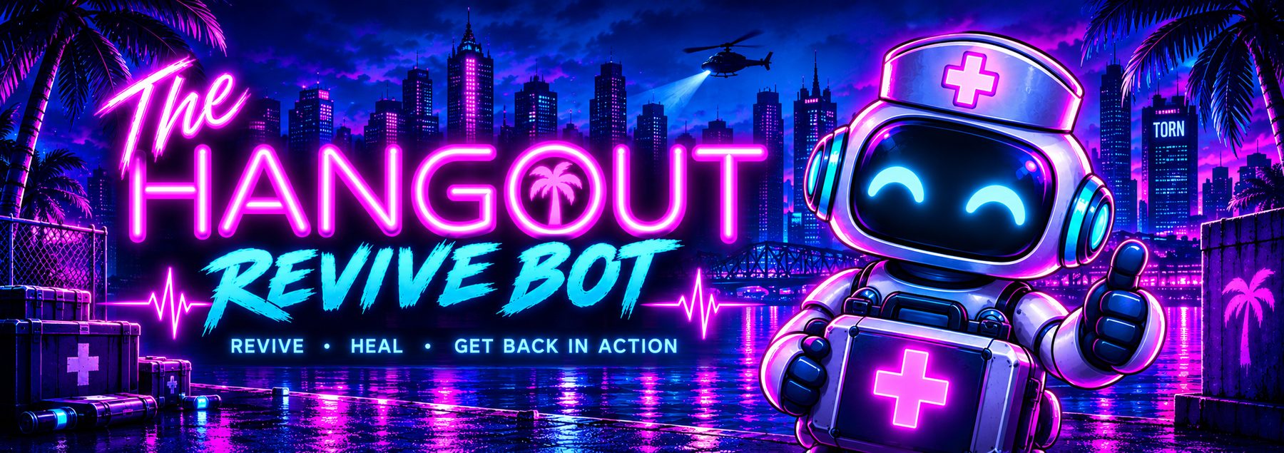 The Hangout Revive Bot — revive, heal, get back in action